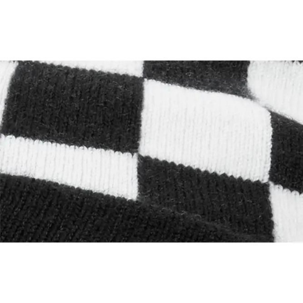 BACK TO SCHOOL Nike Kids Reversible Beanie Smiley Face, Logo, Checkered Hat - Picture 6 of 6